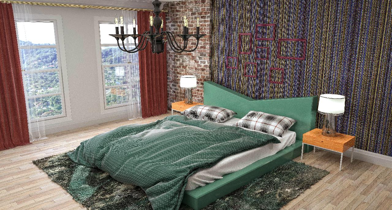 Motif Kayu Lantai Vinyl Untuk Kamar Tidur Yang Artistik dan Hangat